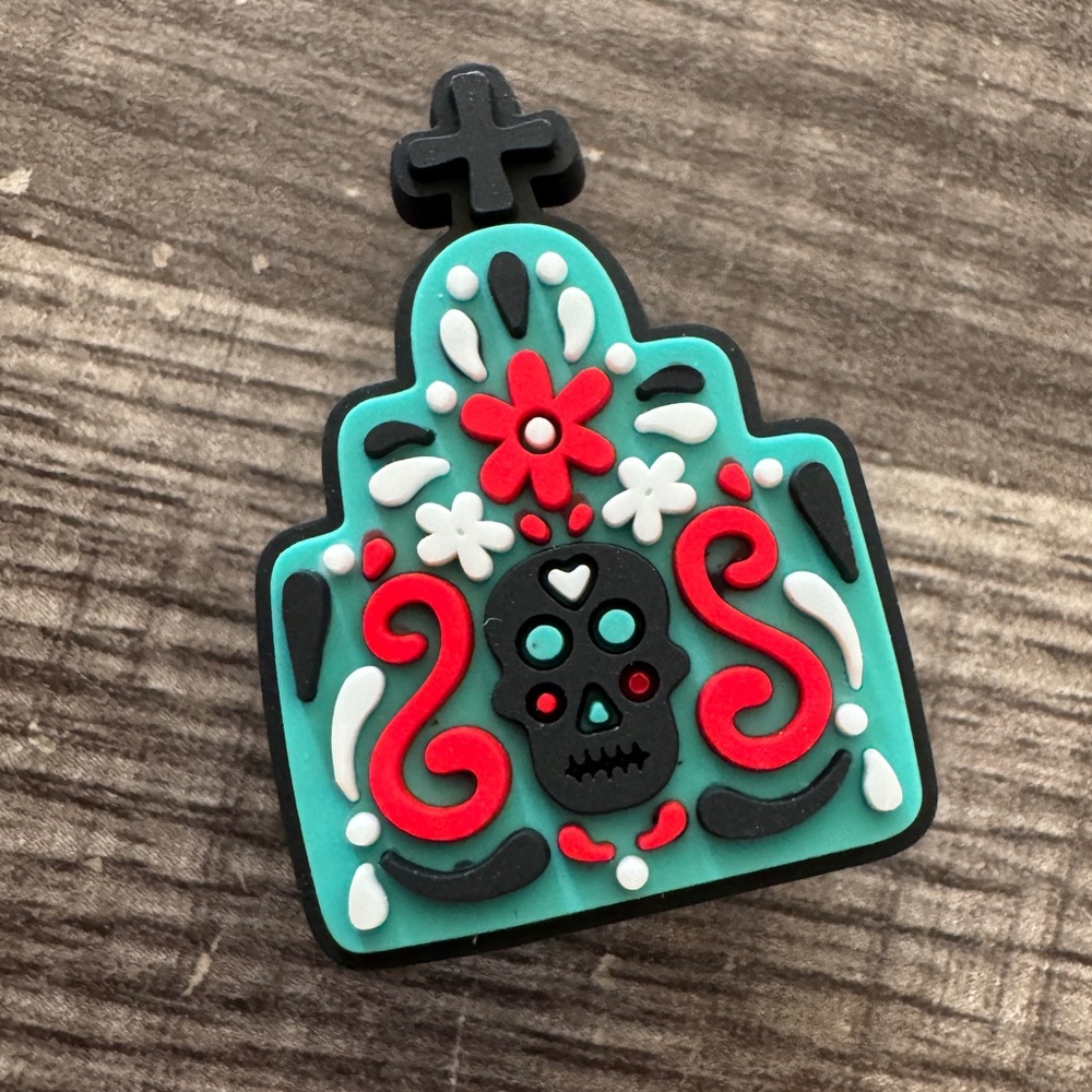 Dis de los Muertos Shoe Charm 5/$20